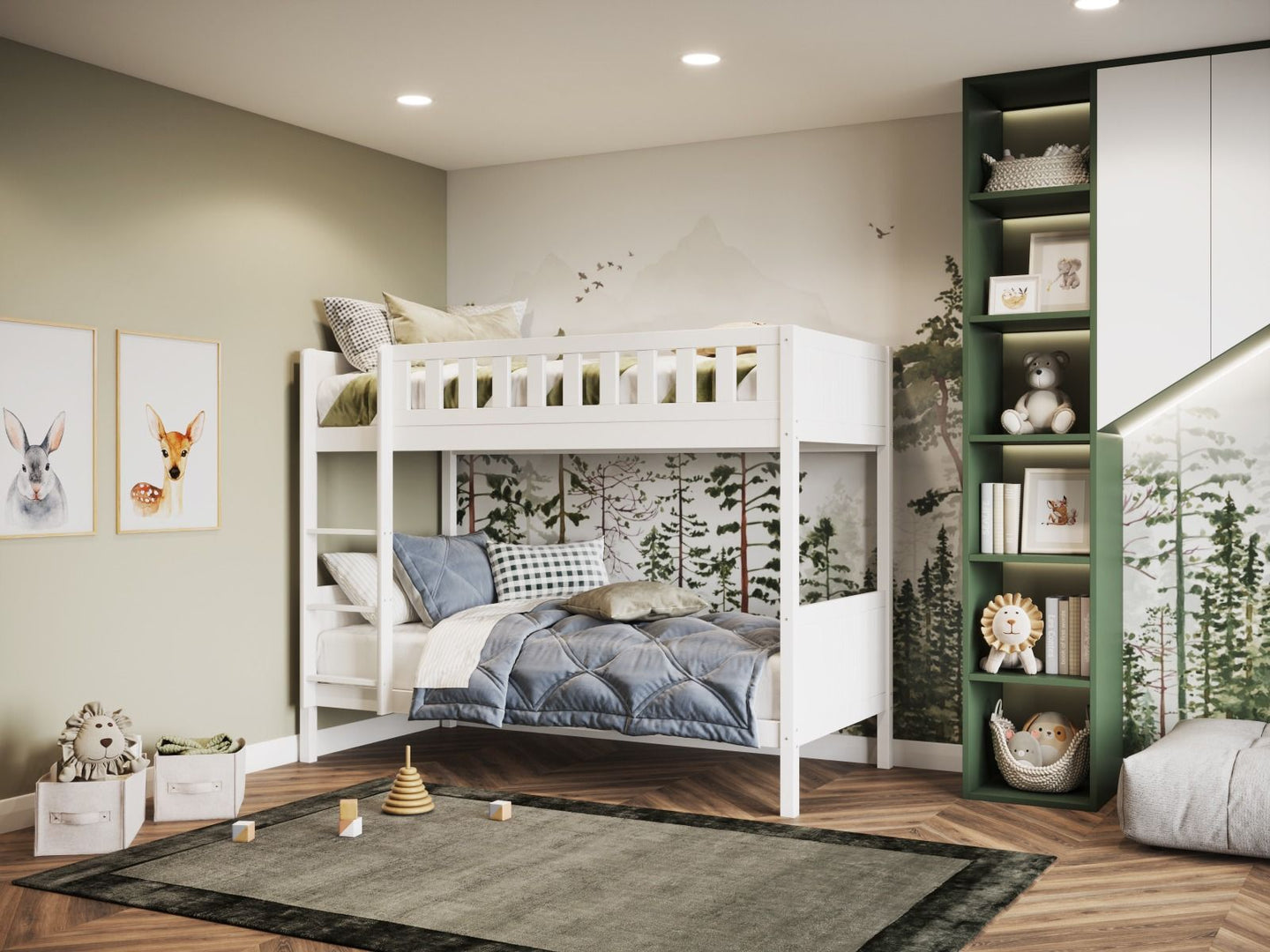Callum Bunk Bed with Optional Trundle